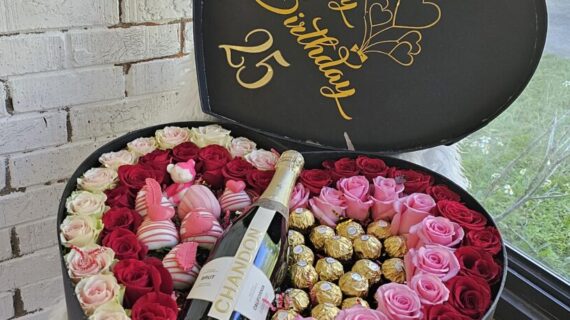 Special Heart Medium Box Flowers