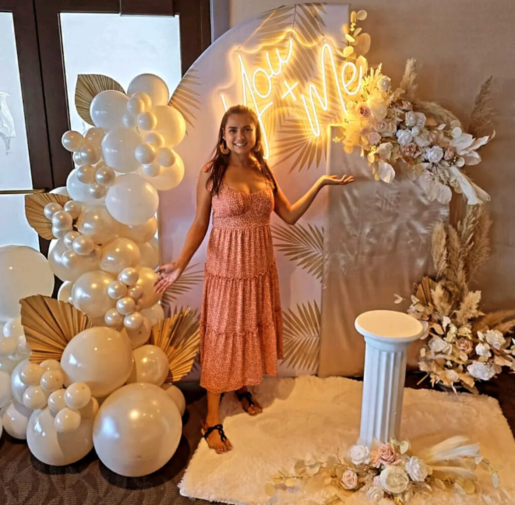 Kelly Santio event decorator