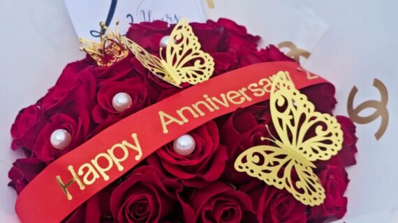 Bouquet 30 Natural Roses